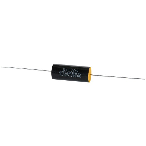 Main product image for Dayton Audio DMPC-2.0 2.0uF 250V Polypropylene C 027-414